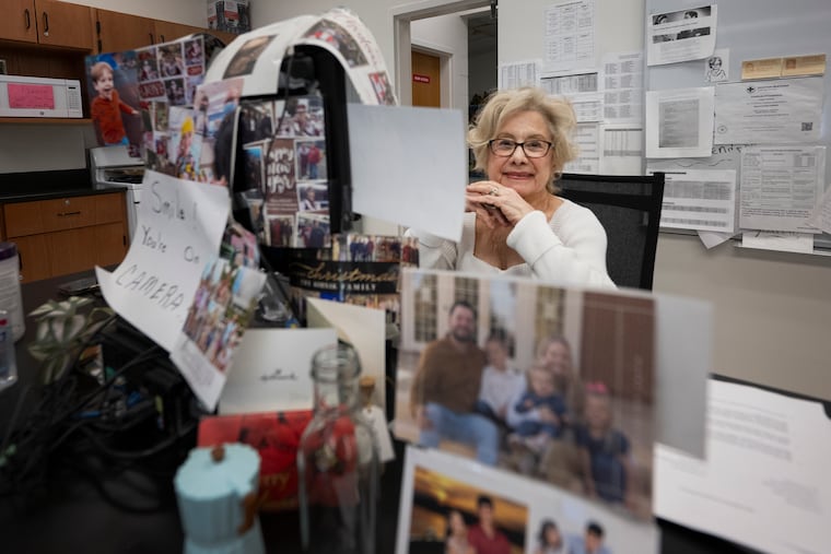 Family and consumer science teacher Arleen Iavicoli during a class at Haddonfield Memorial High School. She is retiring at the end of the school year.
