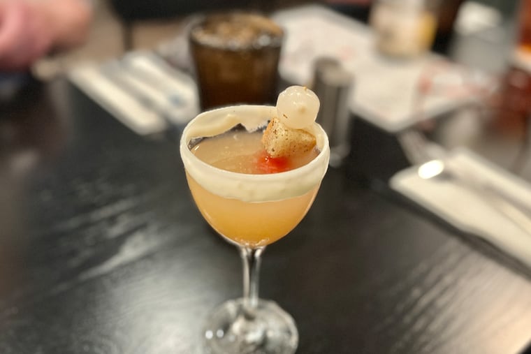 Introducing the Cheesesteak Martini at Roundhouse in Lansdale.