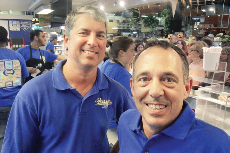 Credit: Michael Klein / Philly.com Cousins Roger Bassett (left) and Michael Strange oversee Bassett’s ice cream.