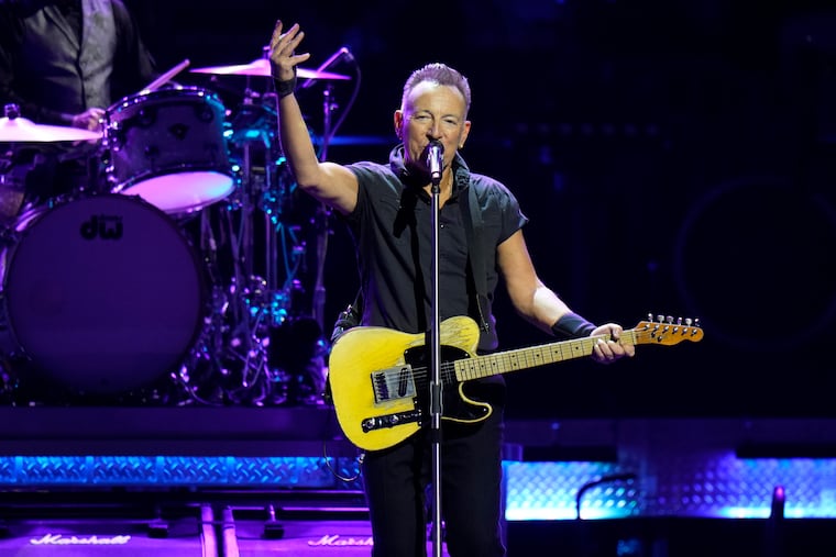 Singer Bruce Springsteen and the E Street Band perform during their 2023 tour in Tampa in February.