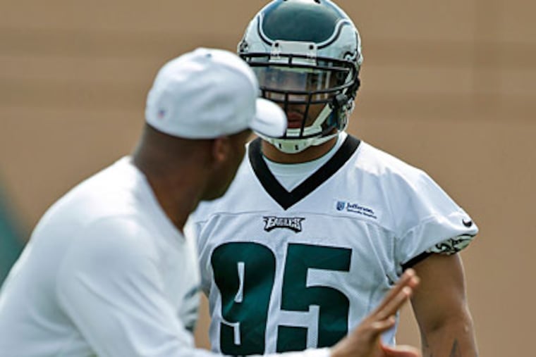 Mychal Kendricks appears to be in line for a starting spot at linebacker. (Alex Brandon/AP)