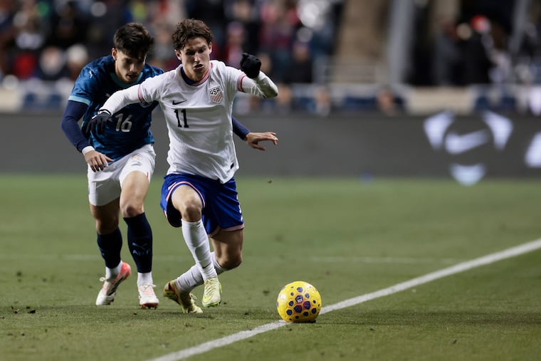 Brenden Aaronson and the USMNT will play Paraguay, who they beat last month at Subaru Park in Chester, in their World Cup opener.
