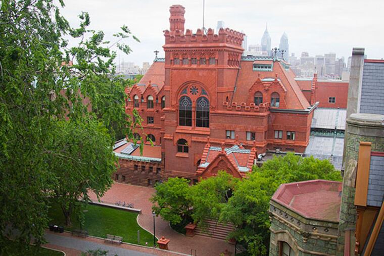 The Kleinman Center for Energy Policy, which received a $30 million anonymous grant this week, is housed in the Fisher Fine Arts Library. (Scott Spitzer photo)