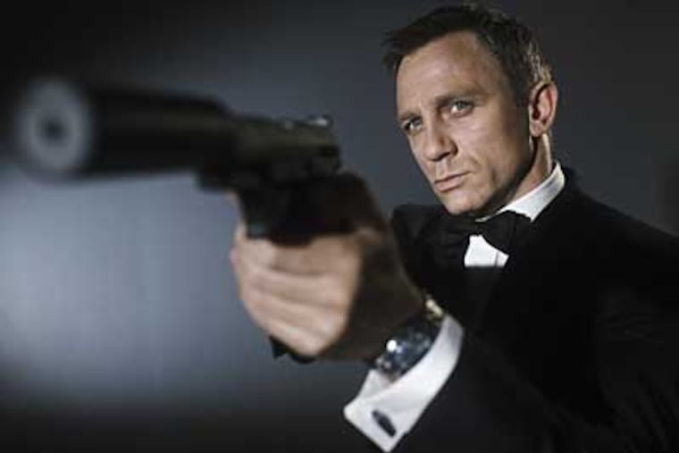 Daniel Craig, in his second outing as agent 007, is more dour than debonair (a la Connery and Brosnan), but no less charismatic.