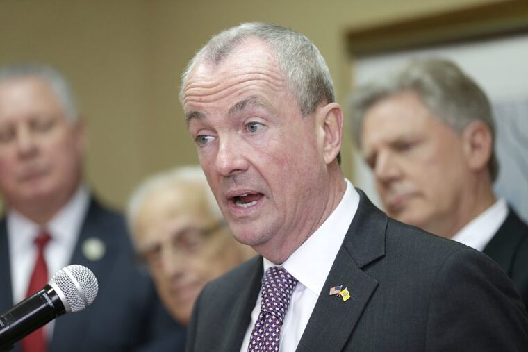 New Jersey Gov.-elect Phil Murphy speaks during a news conference in Newark, N.J., Monday, Nov. 13, 2017.