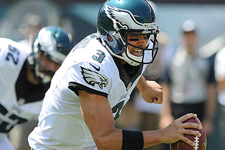 Eagles quarterback Mark Sanchez.