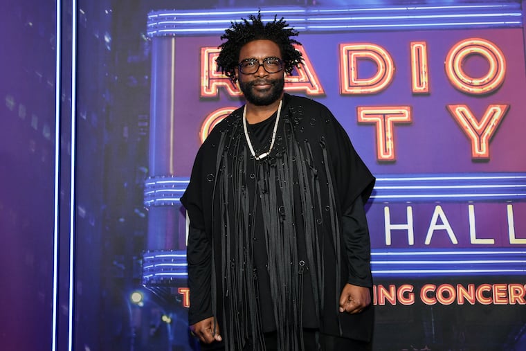 Ahmir "Questlove" Thompson, Roots drummer and director of the new music documentaries "Sly Lives (aka The Burden of Black Genius), which is streaming on Hulu, and "Ladies and Gentlemen. 50 Years of SNL Music," which is streaming on Peacock. Seen here at SNL50: The Homecoming Concert at Radio City Music Hall on Friday, Feb. 14, 2025, in New York. (Photo by Evan Agostini/Invision/AP)
