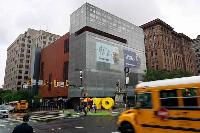 The Weitzman National Museum of American Jewish History, on Independence Mall, May 27, 2026.