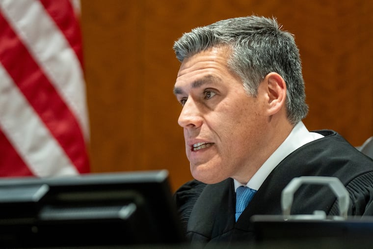 Fourth District Court Judge Tony Graf presides over a hearing for Tyler Robinson, who is accused of fatally shooting Charlie Kirk, Thursday, Dec. 11, 2025, in Provo, Utah.