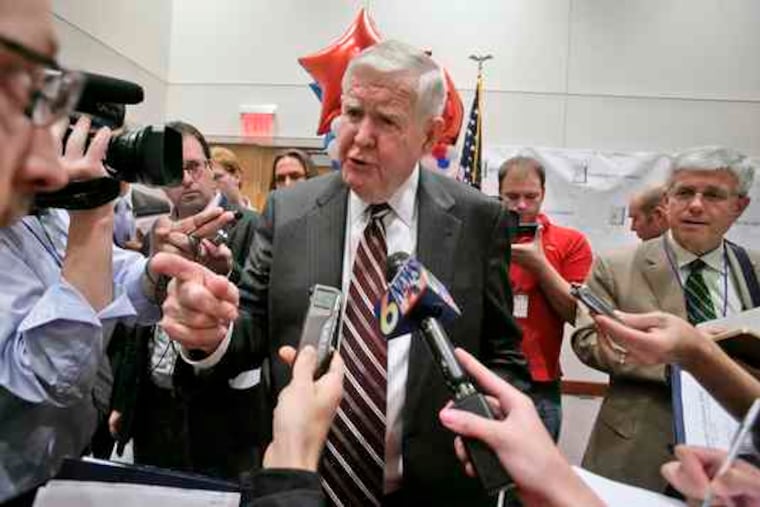 Rep. John P. Murtha , at a defense contractors trade show in his Pennsylvania district yesterday,is chairman of the House Appropriations Committee's powerful defense subcommittee.