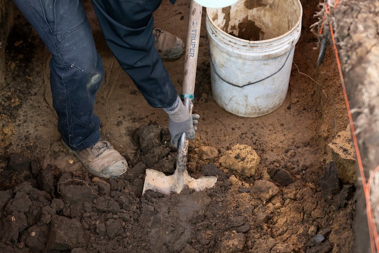 An archeological dig is turning up pieces of the past at Croft Farm.