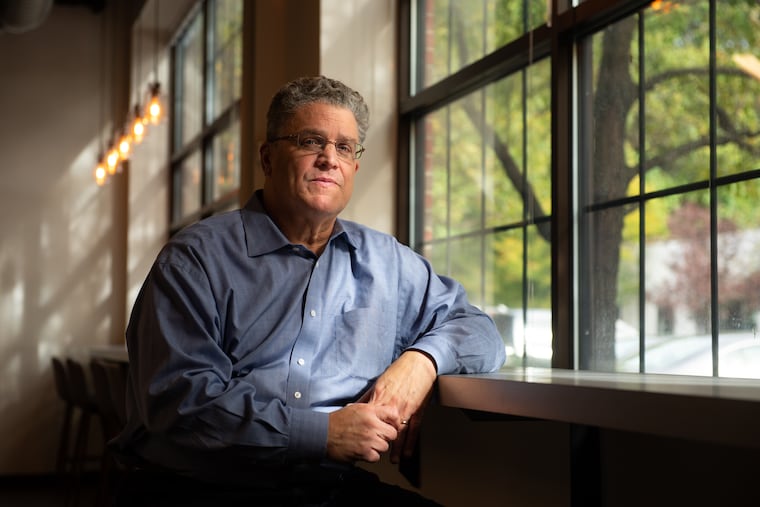 Carl Guarino, CEO of WizeHive, sits for a portrait at the company's offices in Conshohocken, Pa., on Thursday, Oct. 10, 2019.