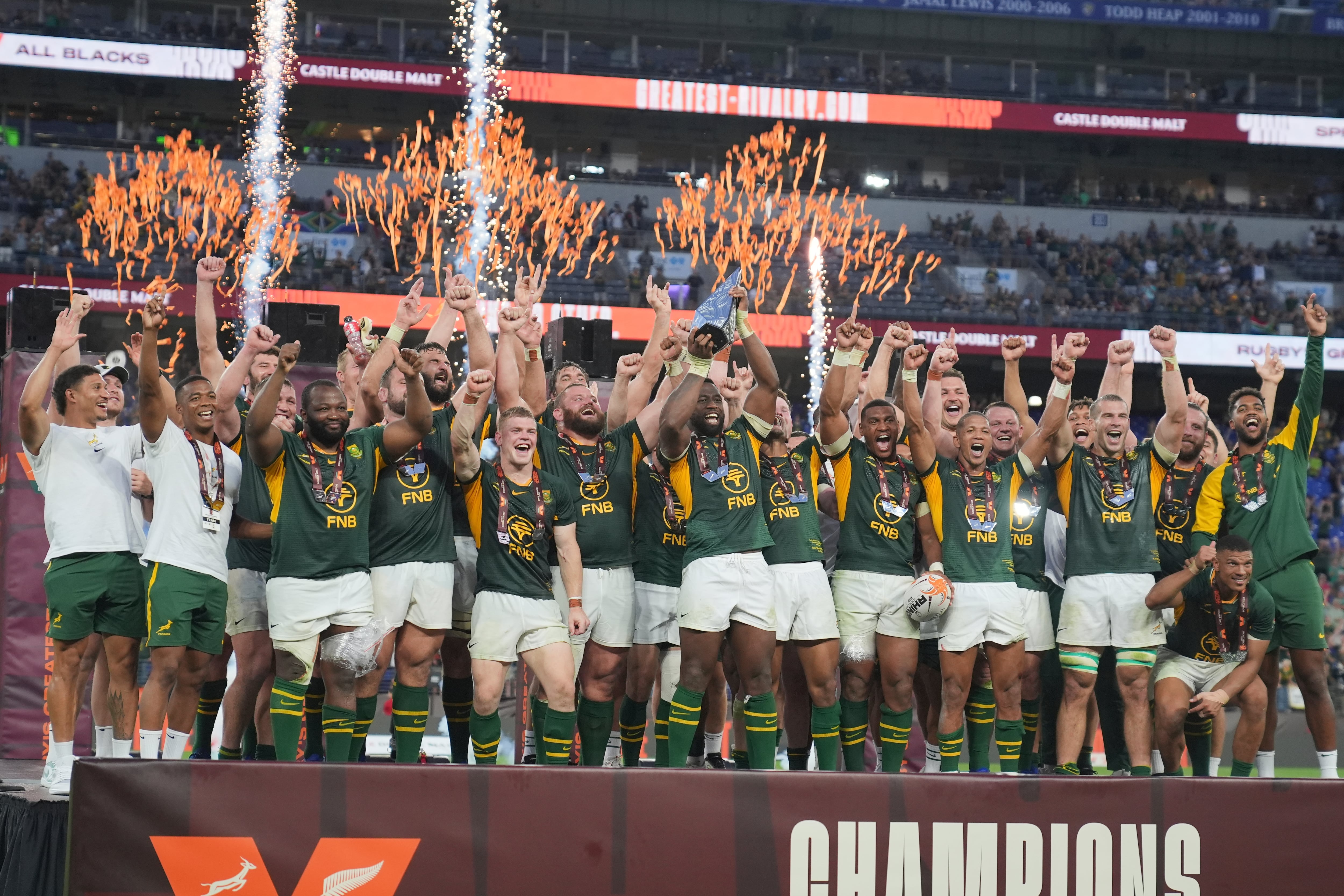 South Africa Sweeps Rugby's Greatest Rivalry, Defeats New Zealand 43–28 in Series Finale
