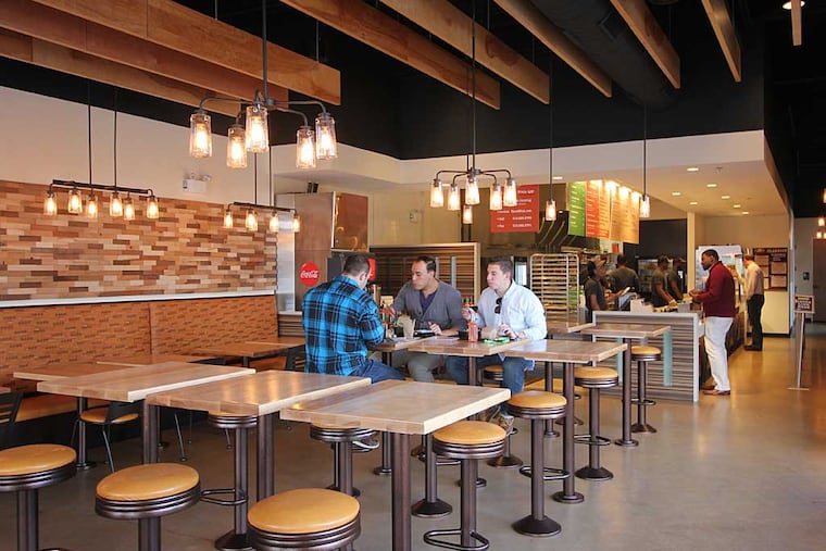 Shredwich in St. Davids Square. MICHAEL KLEIN / Philly.com