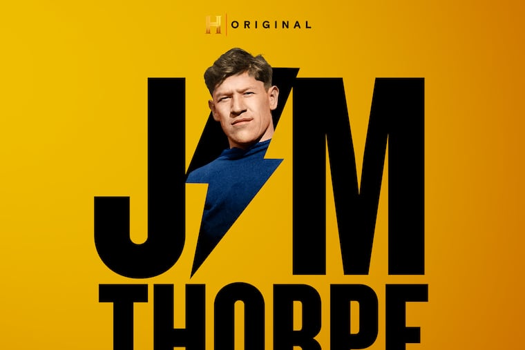 The "Jim Thorpe: Lit by Lightning" documentary will debut on the History channel Monday night.