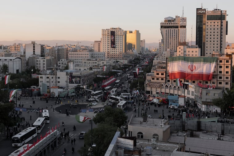 The center of Mashhad on the eve of the funeral ceremony for Ayatollah Ali Khamenei in Iran, July 8, 2026. President Donald Trump’s replacement of a military war with a heightened economic one is not expected to alter Iran’s strategy, while further impoverishing its people.