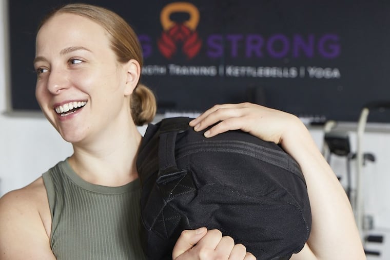 A versatile tool, sandbags can be used for everything from loaded squats to lunges to deadlifts rows.