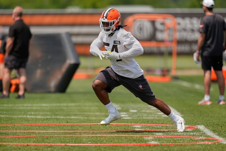 In the past two seasons, Ogbonnia Okoronkwo appeared in 30 games and played nearly half the defensive snaps for the Cleveland Browns.