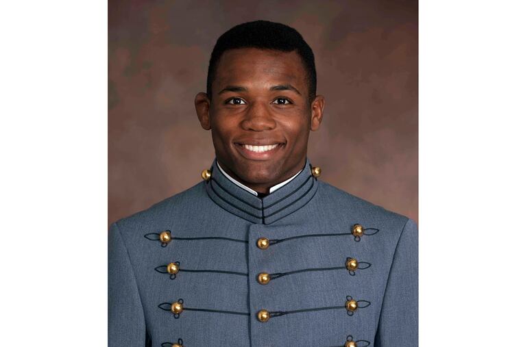 This undated photo provided by the U.S. Military Academy West Point shows Cadet Christopher J. Morgan, Class of 2020, from West Orange, NJ, who died Thursday June 6, 2019 when a vehicle loaded with West Point cadets on summer training overturned in rough, wooded terrain.