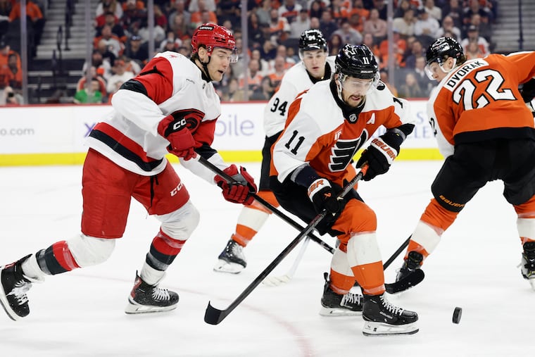 The Flyers clinched their spot in the postseason with a win over the Hurricanes on April 13.