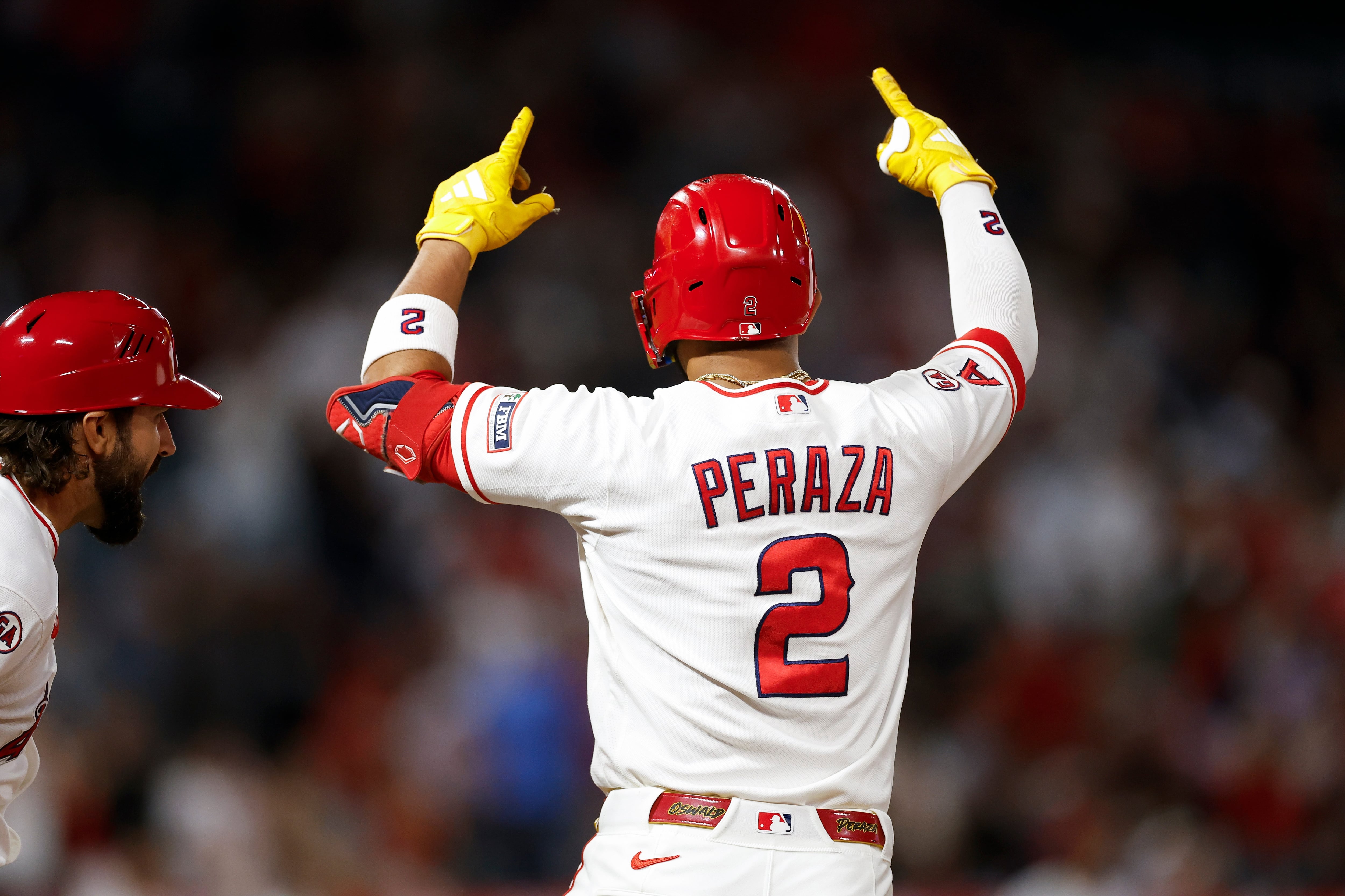 Guzman, Peraza and O'Hoppe deliver late in Angels' 5-2 win over Athletics