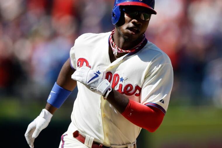 The Phillies' Domonic Brown. (Matt Slocum/AP)