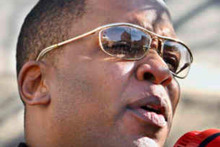 Dr. Malik Zulu Shabazz, leader of New Black Panther Party.