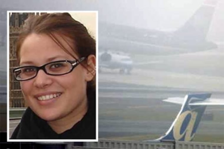 Rebecca Solomon, a 22-year-old college student, was passing through security at Philadelphia International Airport when a TSA worker, she says, pulled a small clear plastic bag with white powder from her bag as a joke.
