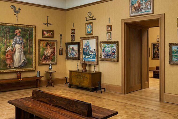Room 18 gallery at the Barnes Foundation. (Tom Crane)