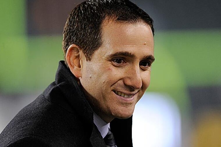 Entering free agency as a rebuilding franchise, Howie Roseman and the Eagles can ill afford to direct too much money and too much hope on one or two veterans. (Michael Perez/AP file photo)