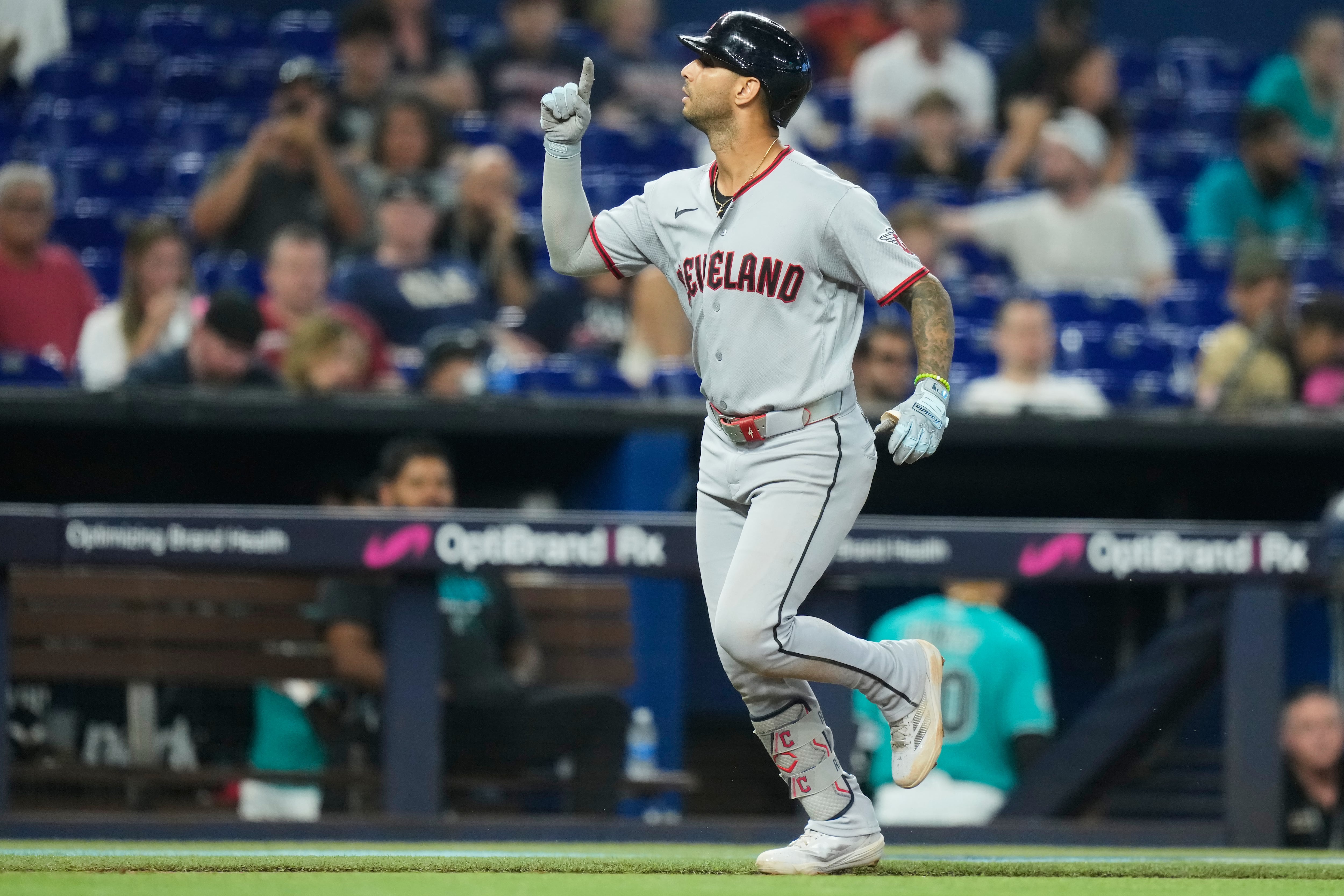 Cantillo strikes out 9, Rocchio and DeLauter homer as Guardians beat Marlins to sweep series
