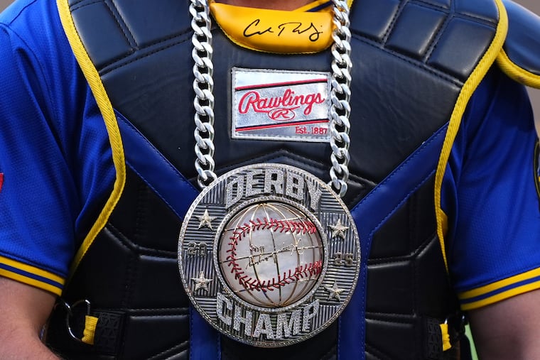 The Mariners' Cal Raleigh won the Home Run Derby in 2025. Who will take home the prize this year at Citizens Bank Park?