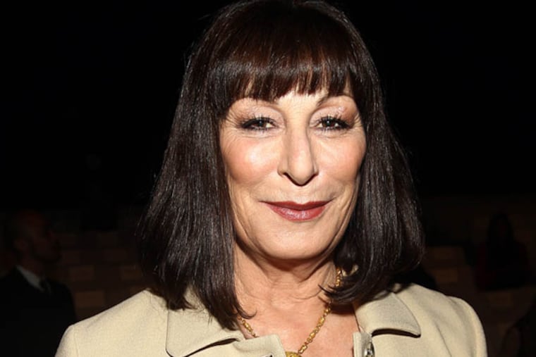 Actress Anjelica Huston attends the Michael Kors Fall 2012 show during Fashion Week in New York, Wednesday, Feb. 15, 2012. (AP Photo/ Donald Traill)