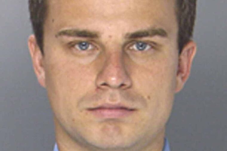 Officer Joseph Griffin, who was charged Sept. 11, 2014 with assaulting his wife. Philadelphia Police