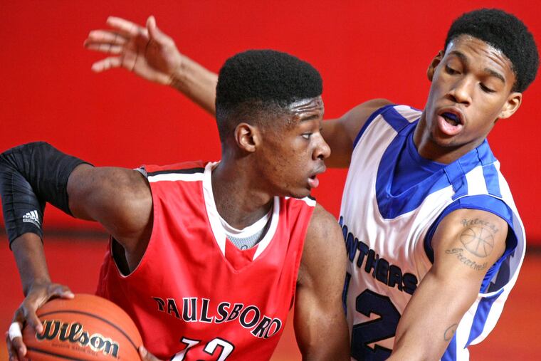 Paulsboro' Theo Holloway. (Lou Rabito)