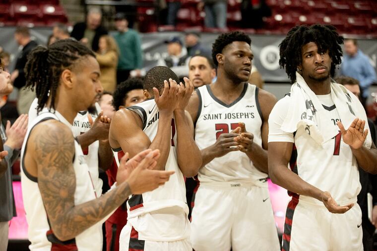 St. Joseph's dropped its fourth nonconference game of the season with Tuesday night's loss to College of Charleston.