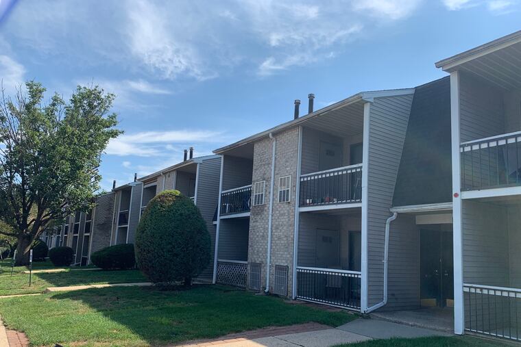 Th Fox Meadows Apartment complex in Maple Shade.