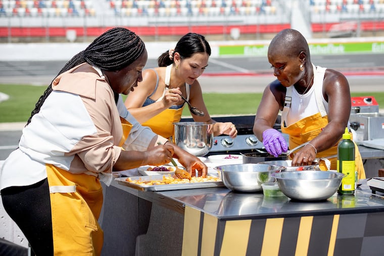 Cherry Hill native Nana Araba Wilmot (left) is competing on the new season of “Top Chef.”