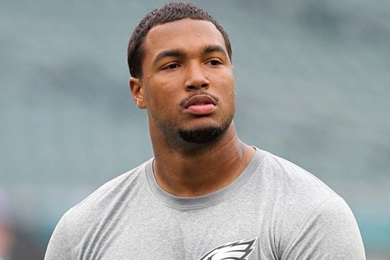 Eagles rookie Marcus Smith. (Yong Kim/Staff Photographer)