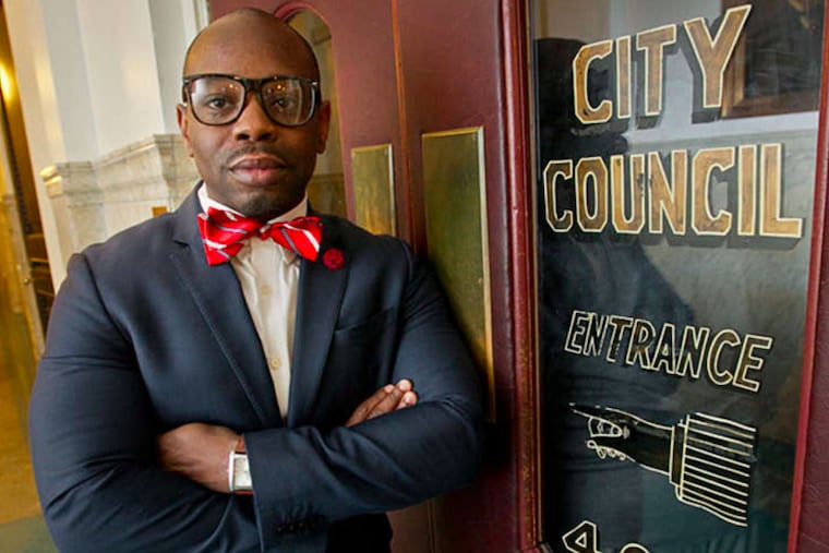 Despite a controversial past, Lewis Thomas III — shown here in 2015 — is running to replace retiring State Rep. Curtis Thomas.