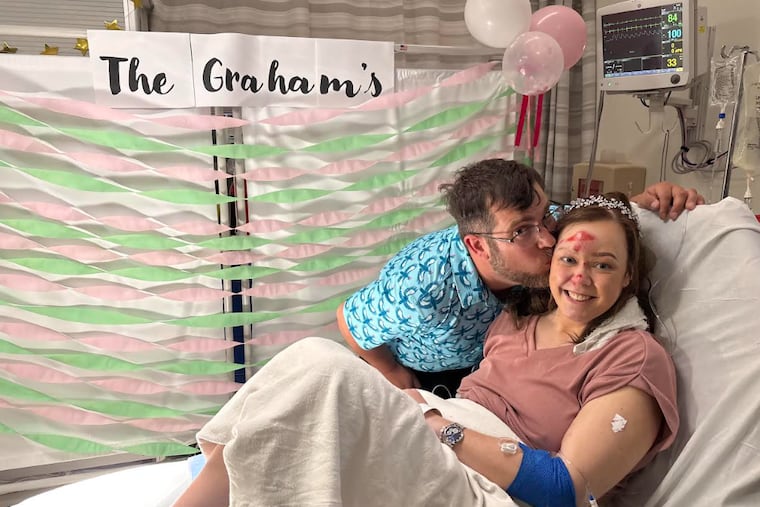 After a bride had an unexpected seizure on her wedding day, Lankenau nurses threw a wedding in the ER After a bride had an unexpected seizure on her wedding day, Lankenau nurses threw a wedding in the ER