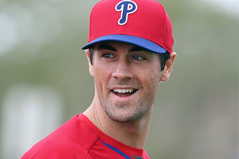 Phillies pitcher Cole Hamels. (David Maialetti/Staff Photographer)
