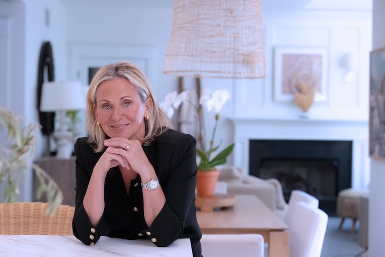 Interior designer Stephanie Kraus poses for a portrait at her home in Wayne. Kraus and other design pros shared their tips for products to upgrade different rooms.
