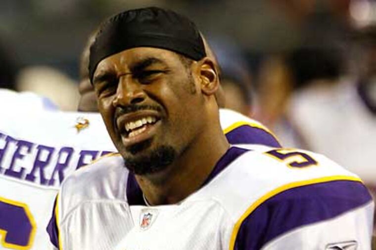 The Vikings released Donovan McNabb Thursday. (Charles Rex Arbogast/AP)