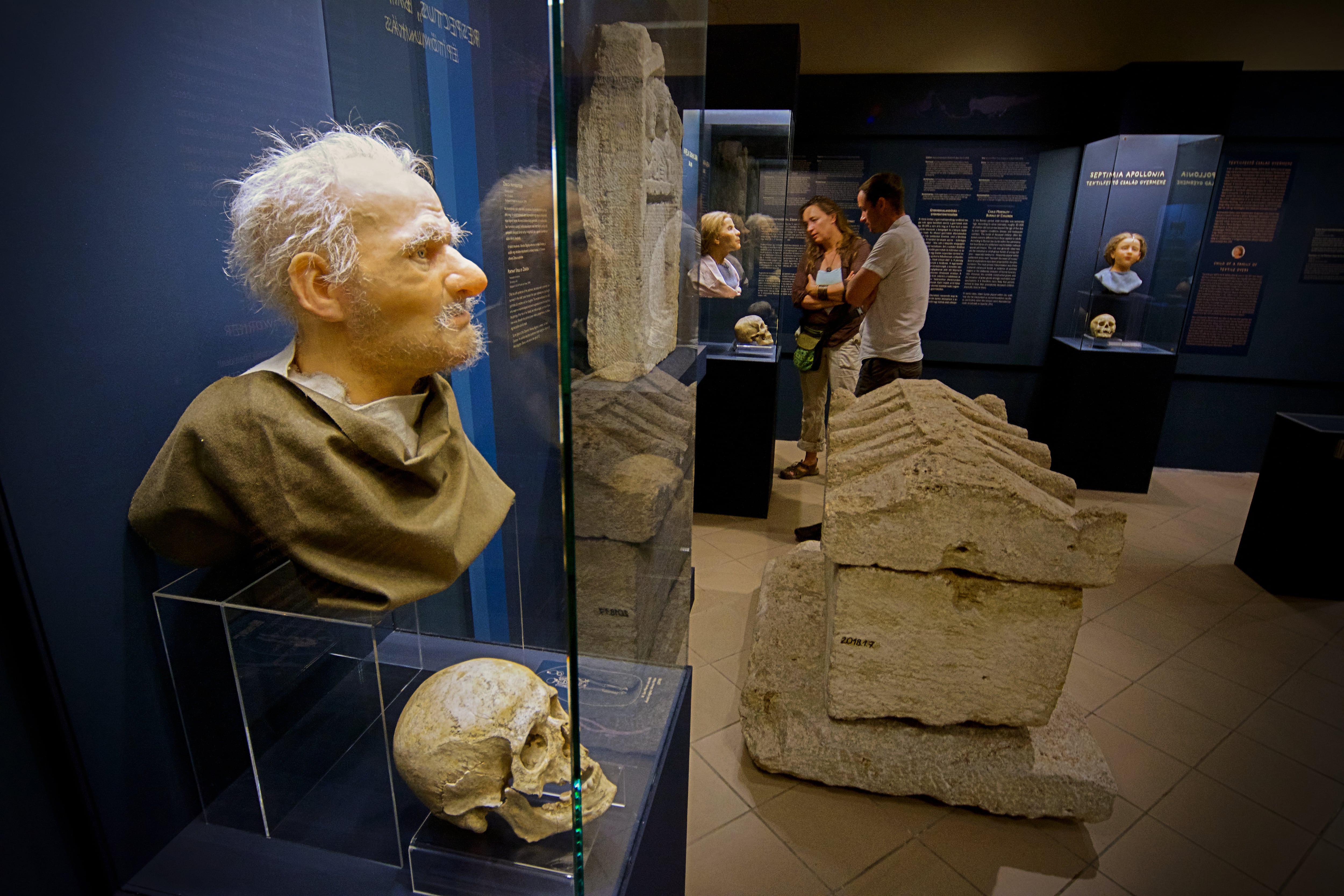 Face-to-face with ancient Rome: Exhibition in Hungary brings forgotten faces to life