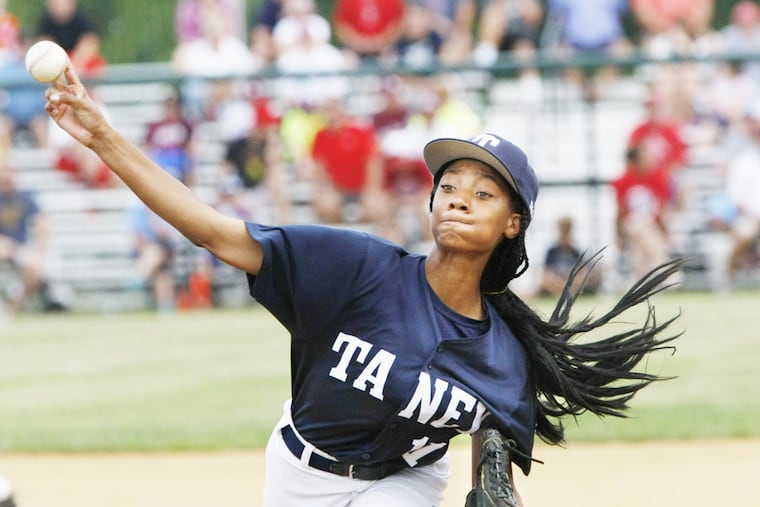 Taney starting pitcher Mo'Ne Davis