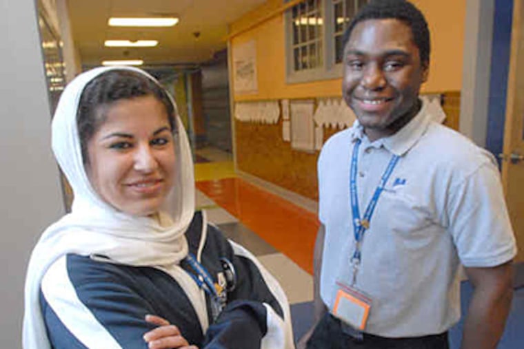 From South Philly to the Ivies: Mastery's Salma Zeb will attend the University of Pennsylvania, while Keenan Burton-Sessons is bound for Columbia University.