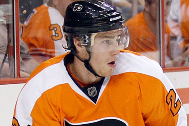 Flyers coach Peter Laviolette has given Matt Read nearly every test possible in the preseason. (Yong Kim/Staff Photographer)
