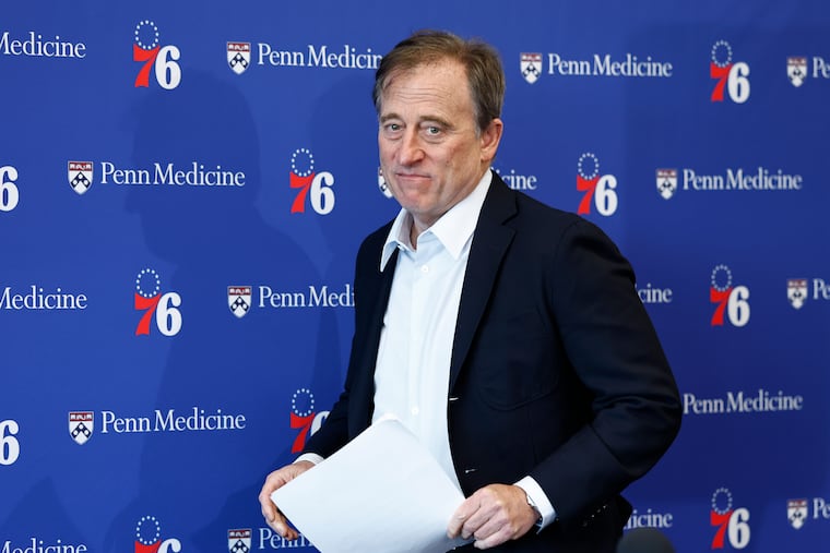 Josh Harris said on Thursday that he considered his former president of basketball operations Daryl Morey as a friend.