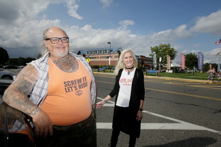 An Aerosmith concert at the Borgata beckons Brian Dougherty and Brenda Stribaugh, who stopped for a chocolate bar at the Frank S. Farley Travel Plaza on the Atlantic City Expressway in Hammonton, N.J.